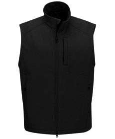 Propper Icon Softshell Vest in black, front view
